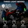 flintronic 4Packs LED Flash Strip, Light Bar Reflector Pendant, Adult