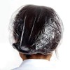 Disposable Shower Caps, Transparent, Pack of 100, Plastic Shower Caps,