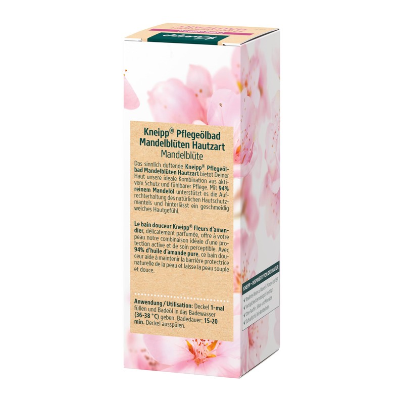 Kneipp Nourishing Oil Bath, Almond Blossom, Skin-Friendly, 1 x 100