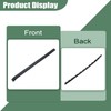 ATUOTPO Passenger Side Outer Glass Front Windshield Pillar Molding Compatible