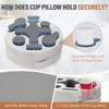 Couch Cup Holder-Sofa Cup Holder Pillow | Couch Caddy Buddy