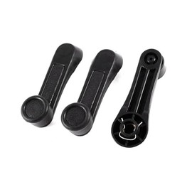 A ABSOPRO 3PCS Universal Window Hand Crank Winder Handles Black for Car Item Replacement