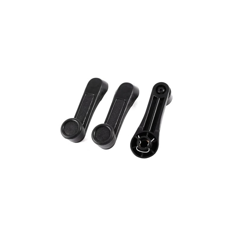 A ABSOPRO 3PCS Universal Window Hand Crank Winder Handles Black