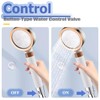 Mesee 3 Packs Shower Head Shut Off Valves G1/2 Universal