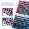 EIWH DIY Lash Extension Kit Volume Lash Clusters 30D+40D D