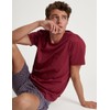 CALIDA Relax Imprint Men's Short Pyjamas 100% Cotton, Mars Red