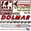 For Dolmar COPPERHEAD 14" BAR & CHAIN KIT DOLMAR ES171