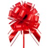 sxvblly 6 PCS Large Pull Bows 6 Inch Red Bows