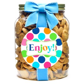 Nam's Bits Chocolate Chip Cookies - Enjoy Half Gallon Jar - BDEN