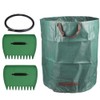 OctBird 2 Pcs Leaf Picker & 300L Large Garden Waste