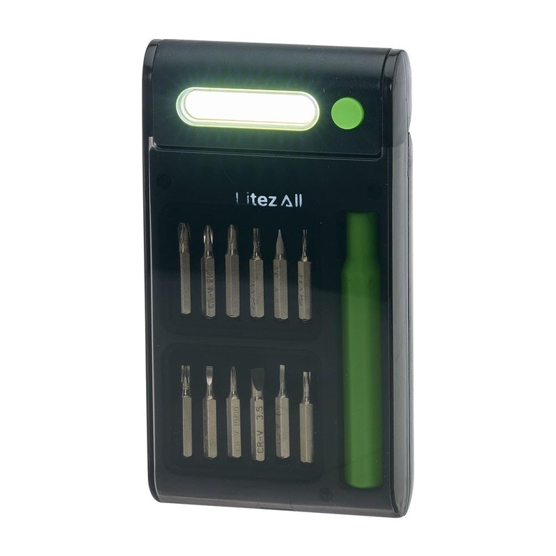 LitezAll 28424 Work Light with Screwdriver and Bits