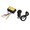 2PCS Set DC Motor Speed Controller and Thumb Throttle Motorcycle