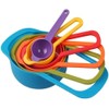 Buy-Simplicity® 6Pcs Rainbow Measuring Spoon Set,Stackable Combination Measuring Cup Tools,