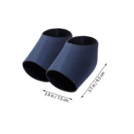 TOVINANNA 2 Pairs of Reusable Heel Socks for Dry Cracked Feet Portable Washable Foot Covers Comfortable Moisturizing Sleeves for Men and Women for Everyday Use