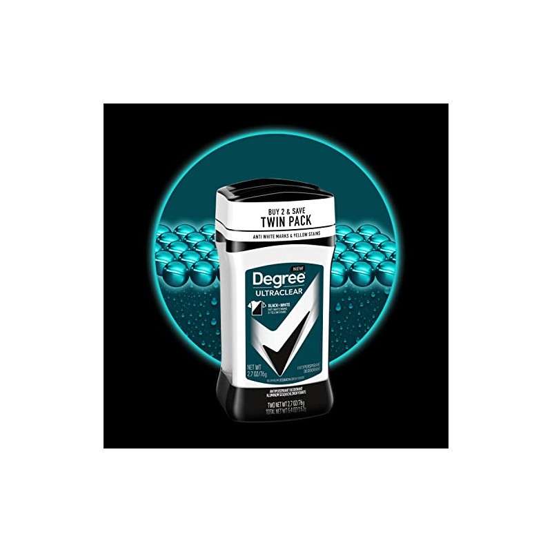 Degree Men UltraClear Antiperspirant Deodorant - 72-Hour Protection