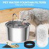 Cat Water Fountain Filter for Stainless Steel 108oz/3.2L& 67oz/2L Automatic