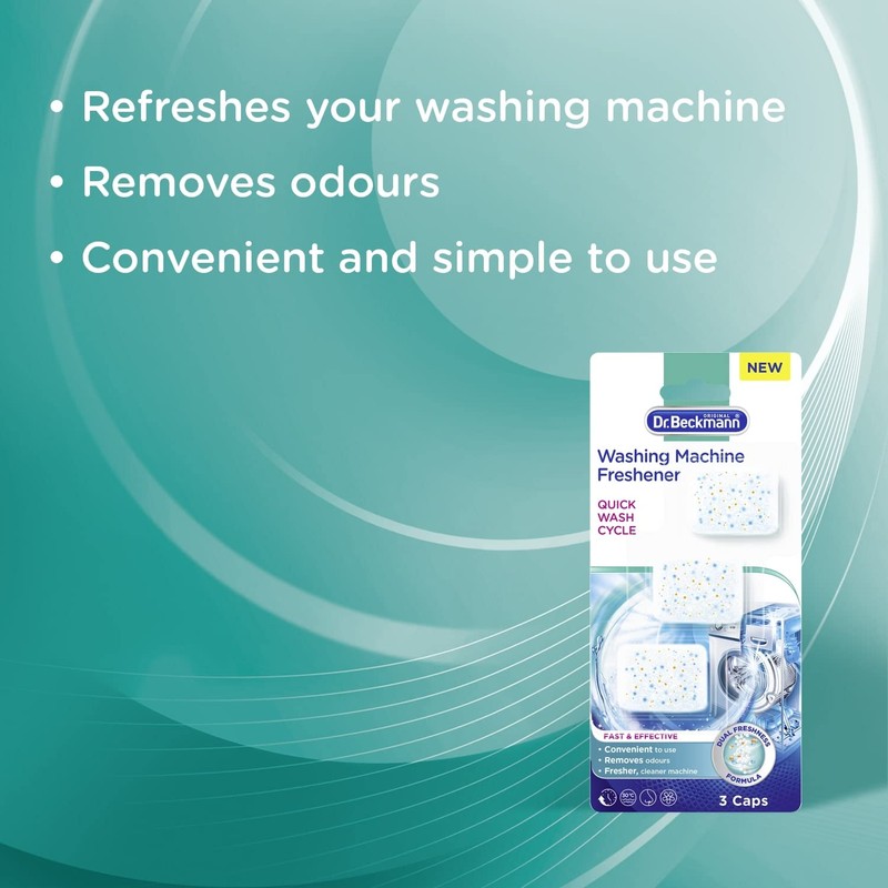Dr. Beckmann Washing Machine Freshener Tabs | 1 x 3