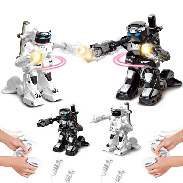 OBEST Remote Control Robot Toy, RC Combat Robot with Lights