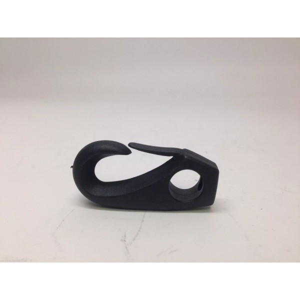 N/A 6 PCS NYLON BLACK BUNGEE HOOK CLIP FOR KAYAKS