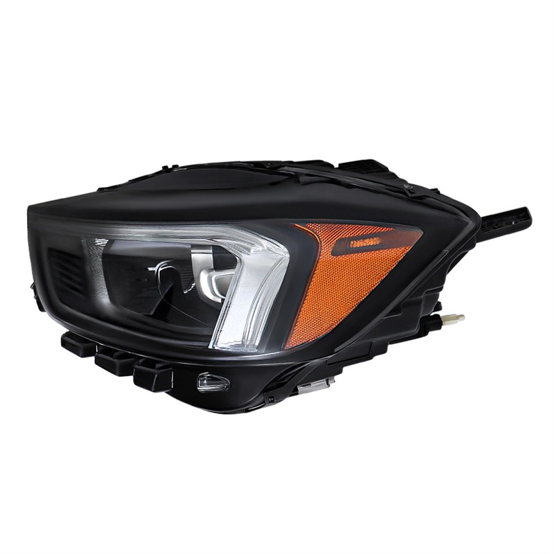 TJHSM Headlight Assembly Headlamp Black Left Side Replacement for 2019-2023