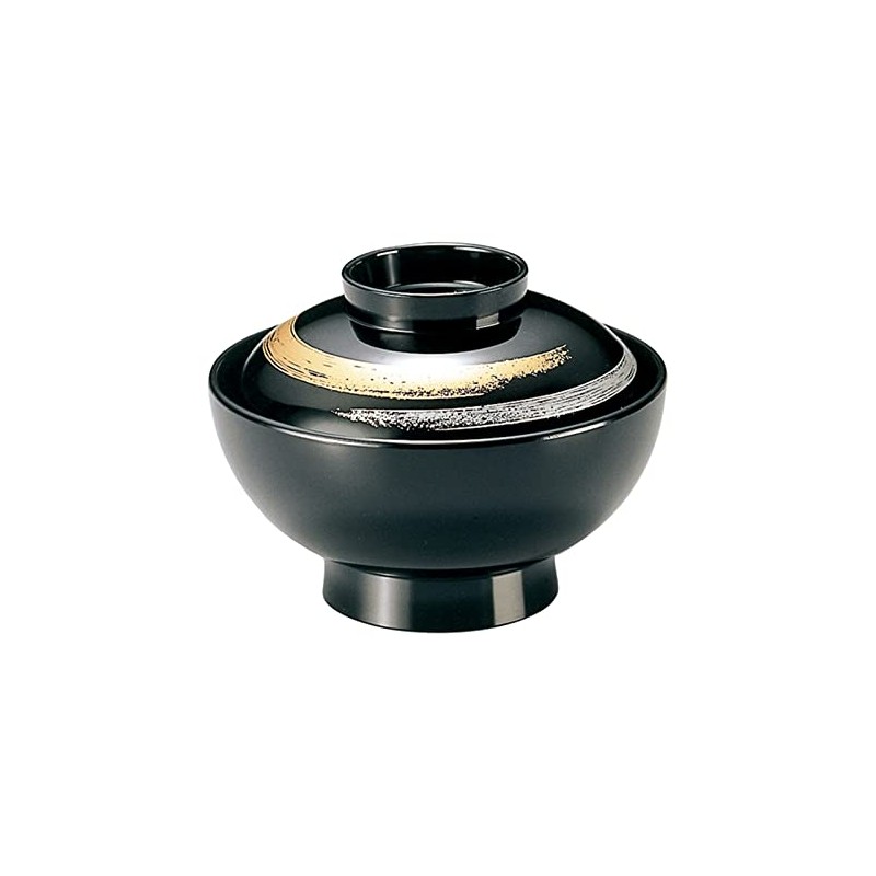 Fukui Craft A 33100370 Senjai Bowl, Black Clay