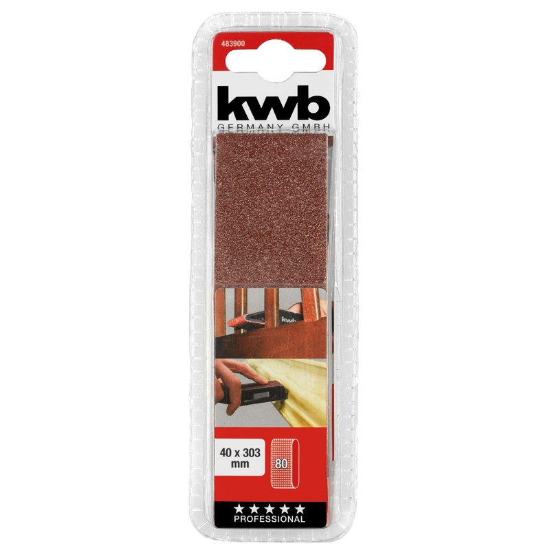 kwb 483900 Hand Sander 40 x 303 mm / Can