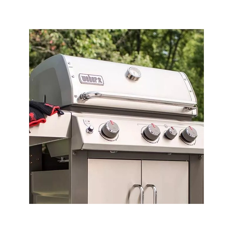 Weber Stainless Steel Polish for Grills Removes Fingerprints Grease Citrus