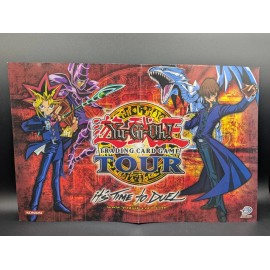 Yu-Gi-Oh Trading Card Game Duelist League Tour Ad Poster 1996 8x22 Original