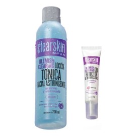Tónico Facial Astringente +gel Anti Imperfecciones Clearskin Acneica/grasa Día/noche