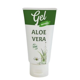 Flor de Aloe GEL Hidratante y humectante para la piel - Ideal para piel afectada por acn, quemaduras solares, enrojecimiento y piel opaca - 100...    