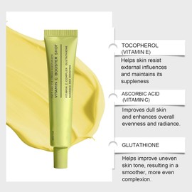 Sérum Facial de Vitamina C para Manchas Oscuras, Líneas Finas y Glass Skin Brightening serum with Glutathione, Niacinamide & Vitamin E. Reduces wrinkles, evens tone, boosts glow, Lightweight