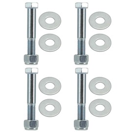 AUTOVIC Hardened Rear Shock Bolt Kit Upper & Lower for 1999 2020 Chevy Silverado GMC Sierra 1500 2500 3500 Grade 8.8, Fits 4x4 & 2wd