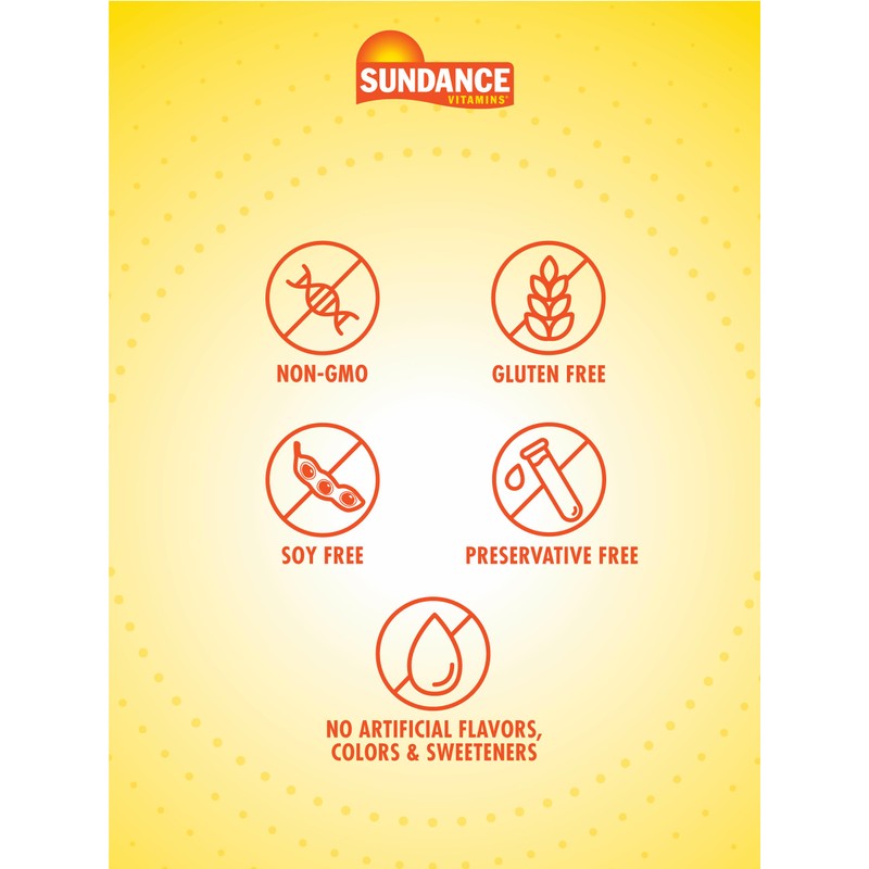 Sundance Probiotic Acidophilus | 500 Million Active Cultures | 60