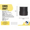 Cords Craft 1.5mm Round Leather Cords, Genuine Leather for Jewelry