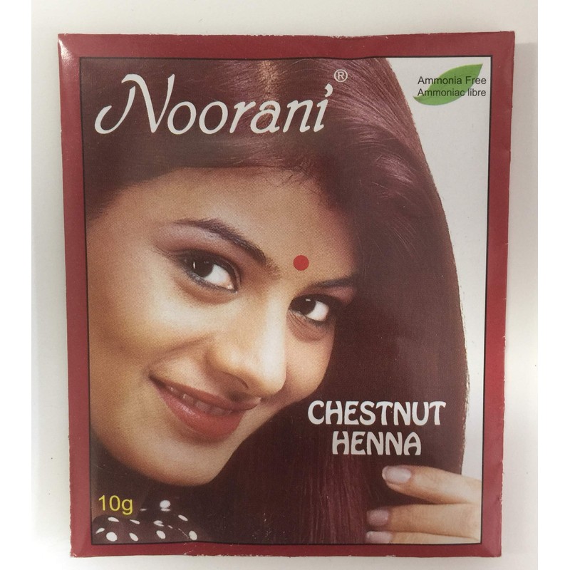 Noorani Chestnut Colour Henna Henné Marron