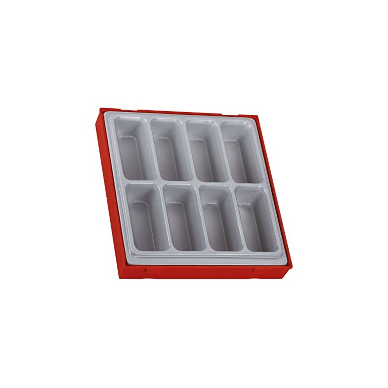 Teng Tools 8 Compartment Double Size Empty Plastic Storage Tray