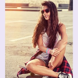 Pulseras de Gelatina de Silicona Multicolor Lazos para Cabello para Niñas Mujeres, 100 Piezas Colores Aleatorios