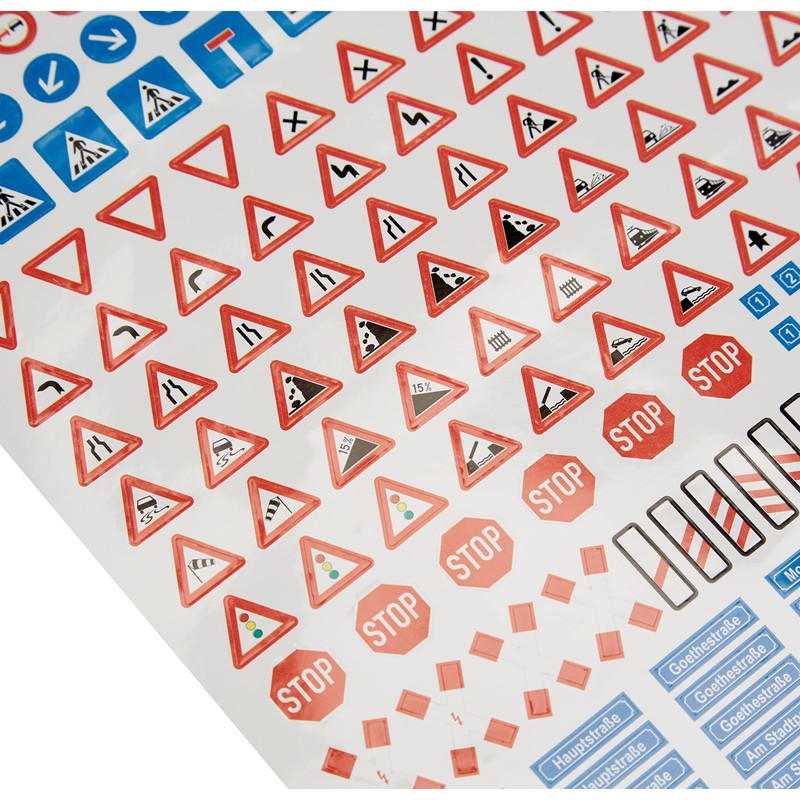 Busch 6028 H0 Verkehrszeichen