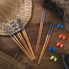 5 Pairs Reusable Chopstick Helpers Non Slippery Training Chopsticks for