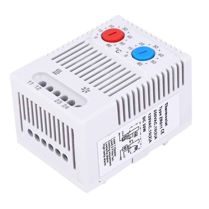 Temperature Controller Switch Open/Close Adjustable Mechanical Thermostat 0-60℃ ZR011ZR011