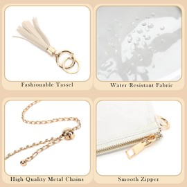 YGR Womens Clear Bag for Stadium Events Small Crossbody Purse for Concert, Party Sports Events Stadium Approved