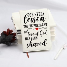 G2TUP Sunday School Teacher Gift Church Teacher Journal Ministry Teacher Appreciation Notebook (Sunday School Notebook)