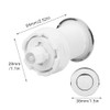 Air Pressure Bath Switch Tub Spa Massage Bath Garbage Waste