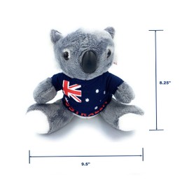 Aeisage Koala Stuffed Animal - 8 Inch Plush Koala Bear with T-Shirt, Super Soft Australian Souvenir Gift