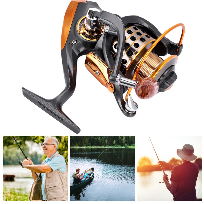 13+1 BB Salt Freshwater Metal Heavy Duty Lightweight Casting Spinning