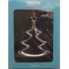 Nambe Christmas Tree Ornament Silver and Gold New in Box