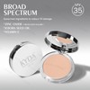 KYDA Mineral Powder, SPF 35, 4-in-1 Mineral Pressed Powder Foundation