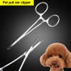 Pet Ear Locking Forceps Dog Ear Hair Puller Pet Groomers
