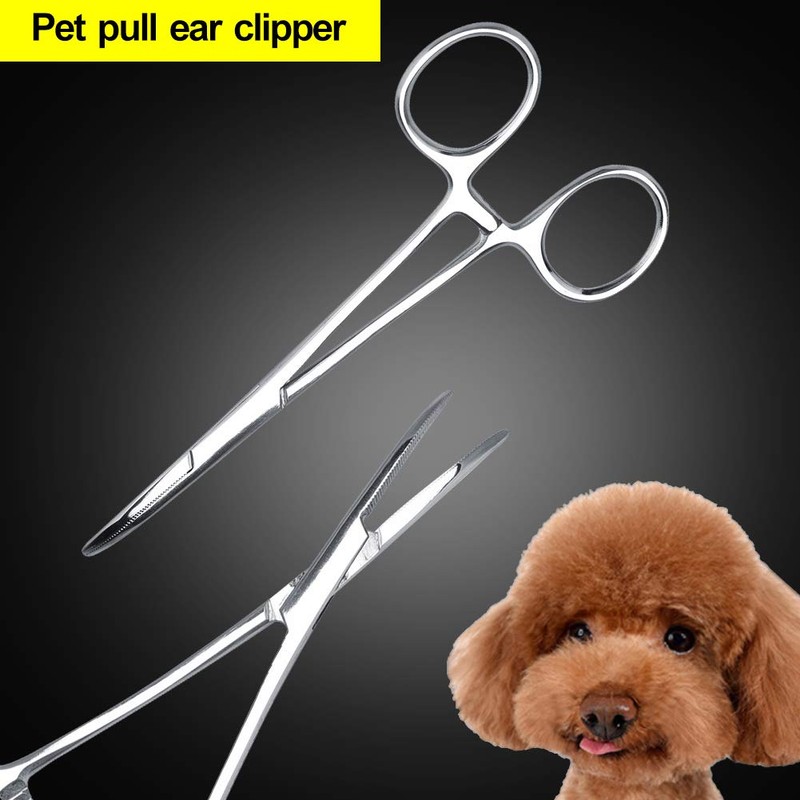 Pet Ear Locking Forceps Dog Ear Hair Puller Pet Groomers