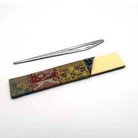 Toothpick Saga Stainless Steel Toothpick Included Red Fang Rui Nishiki Ryuchon Risen Yongchon Art Textiles Tea Utensils